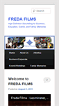 Mobile Screenshot of fredafilms.com